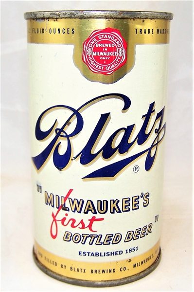  Blatz "Milwaukees First Bottled Beer" 39-10