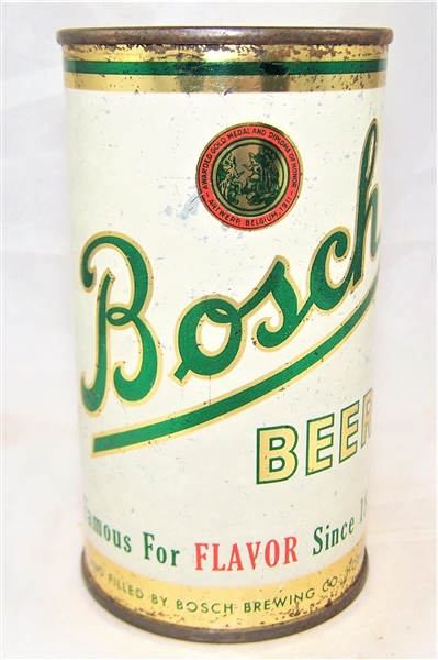  Bosch Flat Top Beer Can, Original Can, 40-38