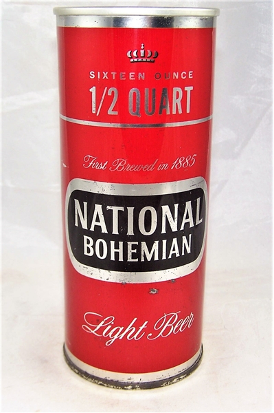  National Bohemian 16 Ounce Zip Top Vol II 157-30