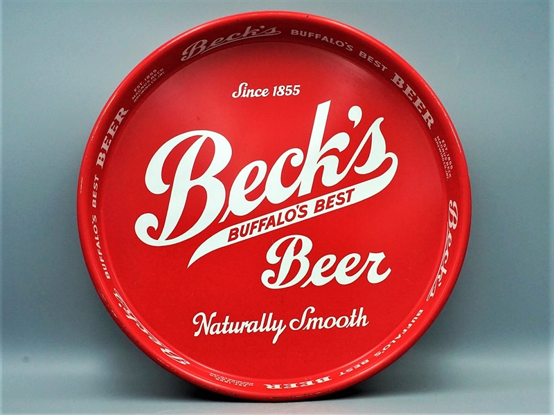  Becks Buffalos Best Beer Tray