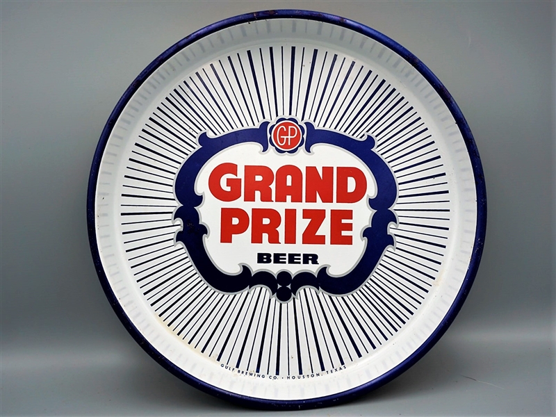  Grand Prize Beer Tray