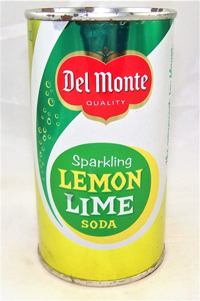  Del Monte Lemon Lime Soda Flat Top...WOW!