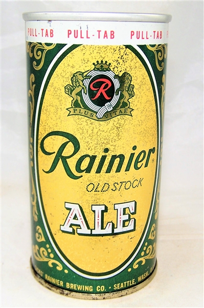  Rainier Old Stock Ale 11 Ounce B.O Zip Top, Vol II 111-22
