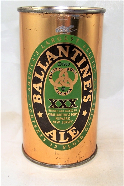  Ballantines Ale Single Sided Flat Top, 33-14