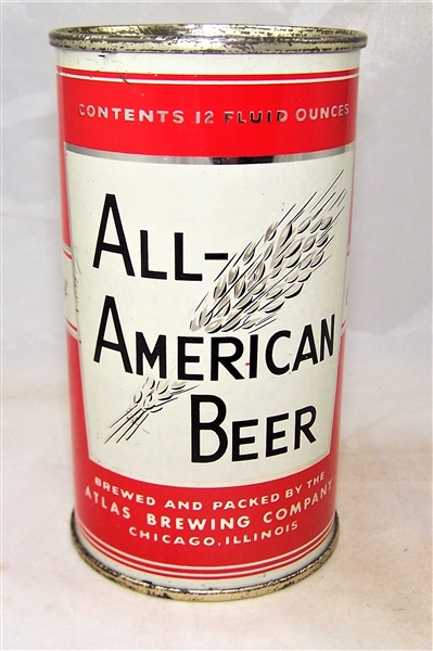  All-American Flat Top, "Brewed and Packed By" 29-25