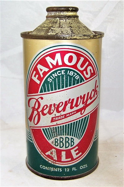  Beverwyck Famous Ale Low Pro Cone Top, 151-31