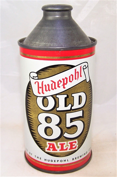  Hudepohl Old 85 Ale IRTP Cone Top, WOW! 169-23