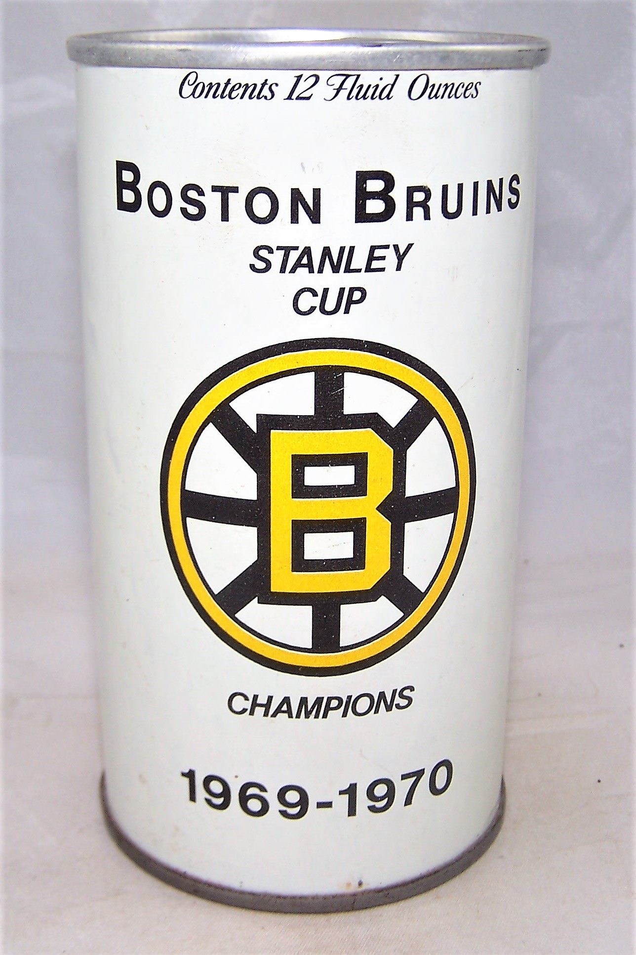 Boston Bruins , Stanley Cup Champions , Brewed by Carling Black Label ~  69-70 season