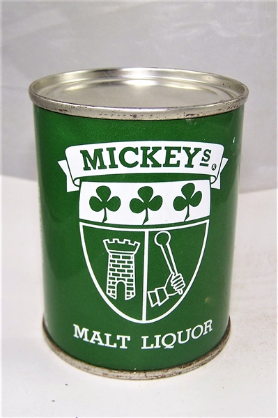  Mickeys Malt Liquor 8 Ounce Flat Top, 242-02