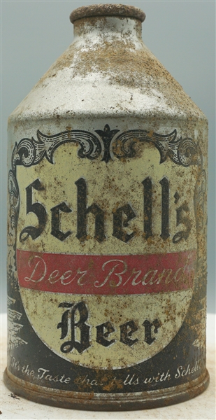 Schells Deer Brand Beer crowntainer