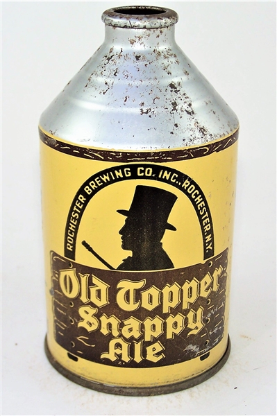  Old Topper Snappy Ale Crowntainer (Black) 197-29