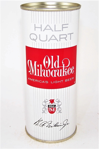  Old Milwaukee (1962) 16 Ounce Flat Top, Stunner! 233-11