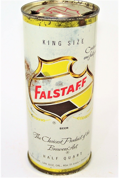  Falstaff 16 Ounce (San Jose) Flat Top, 229-07