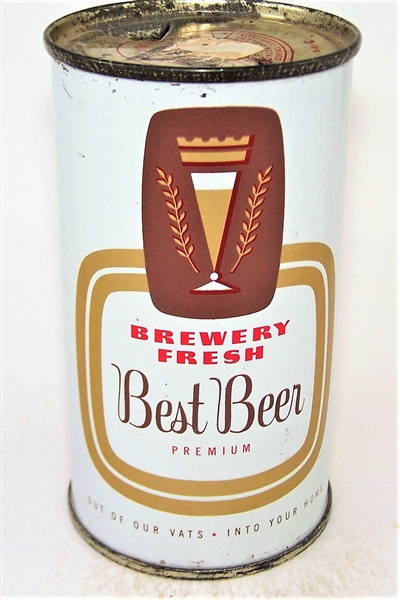  Best Premium Beer, "Brewery Fresh" Flat Top, 36-24