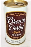  Brown Derby Lager B.O Tab Top, (Maier) Vol II 46-16