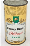  Brown Derby Pilsner Opening Instruction Can, USBC-OI 136