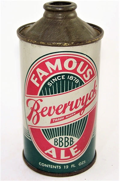 Beverwyck Famous Ale Low Pro Cone Top, 151-30