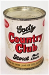  Goetz Country Club Stout Malt Liquor 8 ounce Flat Top, 240-28