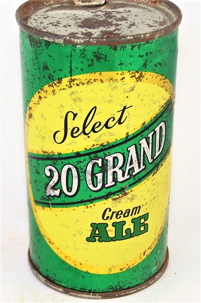  20 Grand Select Cream Ale Flat Top, 142-02