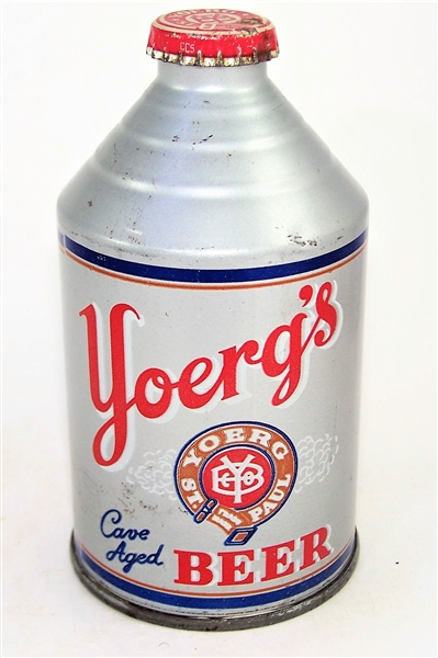  Yoergs Crowntainer W/Crown, CNMT 3.2% Alc Content, 199-28