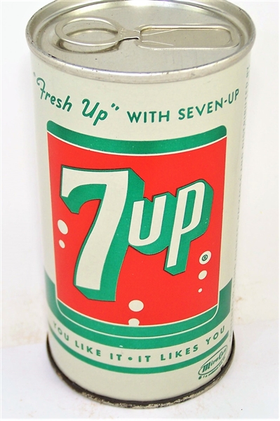  7-UP Pre-Zip Code Juice Top, Anchorage, Alaska.