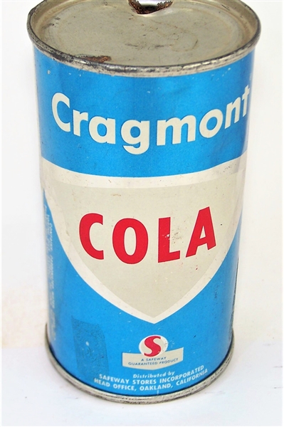  Cragmont Cola Soda Pre Zip Code Flat Top.