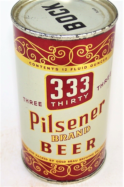  333 Pilsener Brand Bock, Flat Top, 138-31 SWEET!!