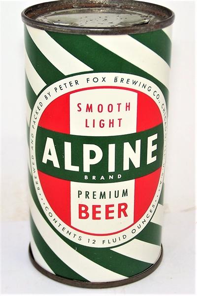  Alpine Brand Premium (Green Candy Stripe) Flat Top 30-02