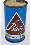  Blatz Set Can (Dk. Blue) Flat Top, 39-12