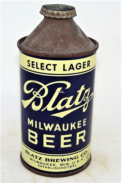  Blatz Select Lager High Pro DNCMT 4% Not Listed