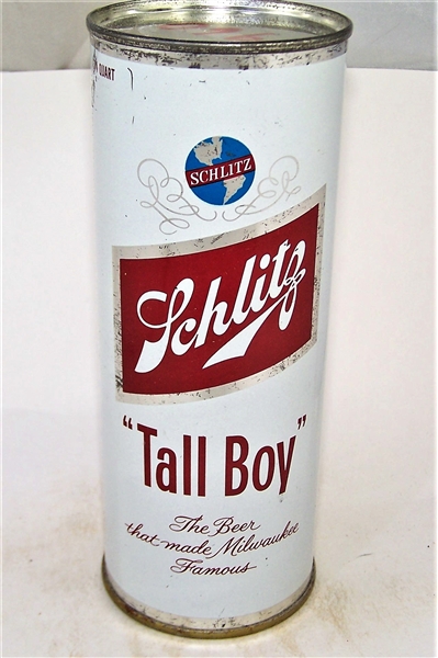 Schlitz 1960 Tall Boy Flat Top, 237-08