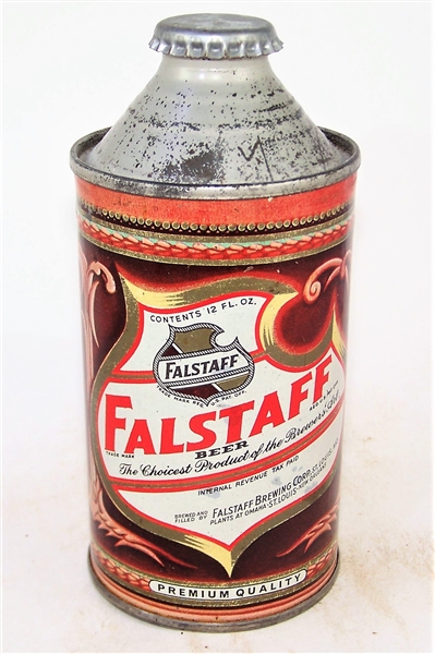  Falstaff Premium Quality IRTP Cone Top, 161-27