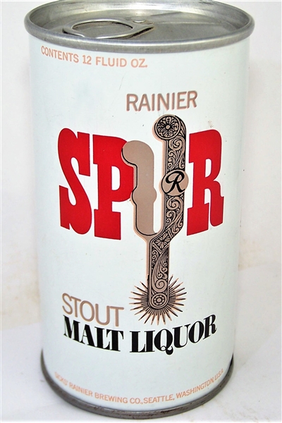  Spur Stout Malt Liquor Tab Top Test Can, Vol II 245-40 RARE!