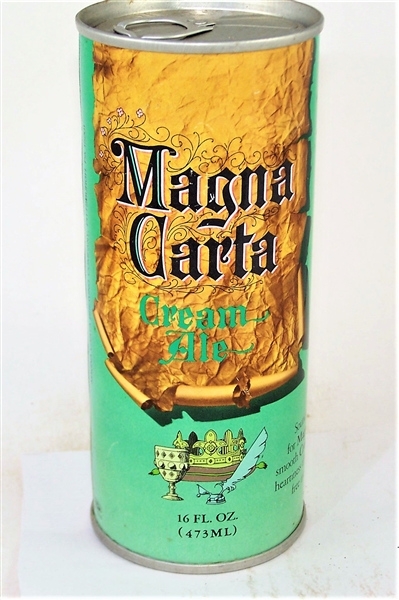  Magna Carta Straight Steel 16 Ounce Tab Top, Test Can? Vol II Not Listed