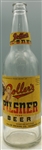 Zollers Pilsener Type Beer bottle with label - IRTP