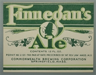Finnegans Ale bottle label