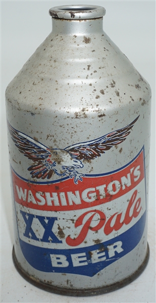 Washingtons XX Pale Beer crowntainer 199-23,  3.2-7%.  