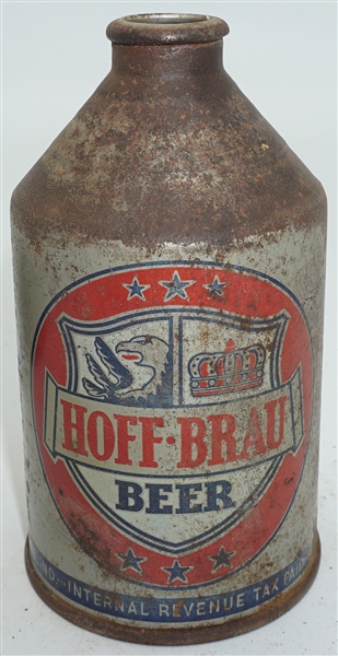 Hoff-Brau Beer crowntainer 195-19 - TOUGH!