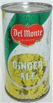 Del Monte Quality Ginger Ale flat top - pre-zip