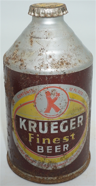 Krueger Finest Beer crowntainer - New York Distributor - IRTP