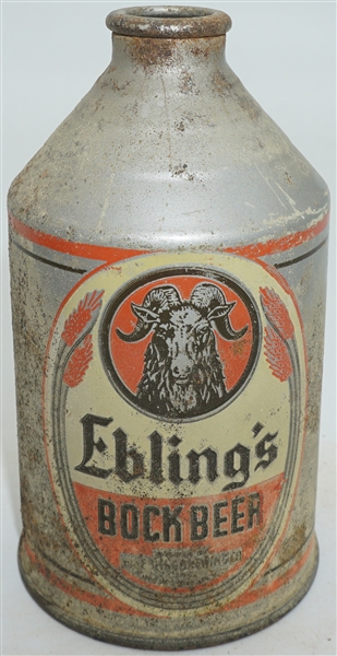 Eblings Bock Beer crowntainer