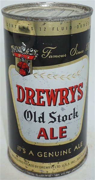 Drewrys Old Stock Ale flat top - black