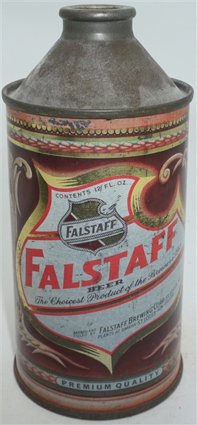Falstaff Beer cone top 161-29