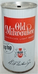 Old Milwaukee Americas Light Beer self-opening pop top