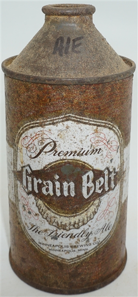 Grain Belt Premium Ale cone top 166-24 - RARE