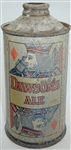 Dawsons Ale cone top 158-23 - toughest of the three ale playing cards  