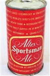  Altes Sportsman Ale "Walk in Water" Flat Top, 30-39