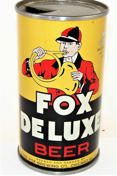  Fox Deluxe Opening Instruction Flat Top, USBC-OI 301 CLEAN!