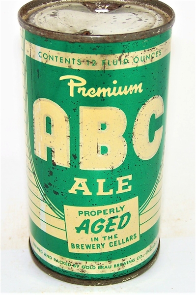  ABC Premium Ale (Chicago) Flat Top 28-04 Tough Can!