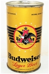  Budweiser Lager Opening Instruction Flat Top, USBC-OI 162